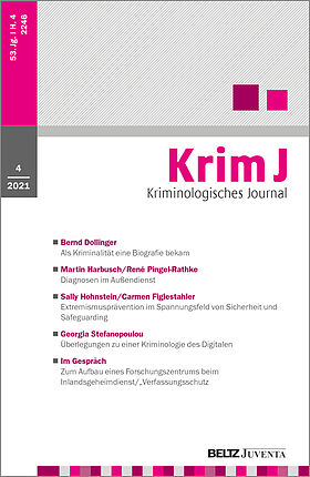 Kriminologisches Journal 4/2021
