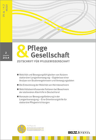 Pflege & Gesellschaft 2/2014