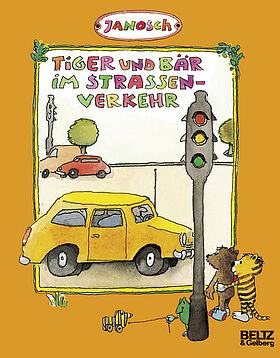 Tiger und Bär im Straßenverkehr