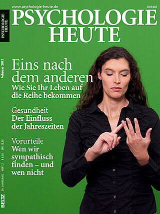 Psychologie Heute 2/2012: Eins nach dem anderen