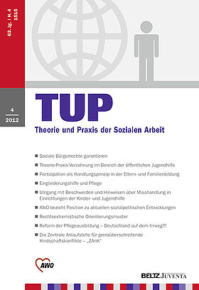 Theorie und Praxis der sozialen Arbeit 4/2012