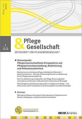 Pflege & Gesellschaft 4/2019