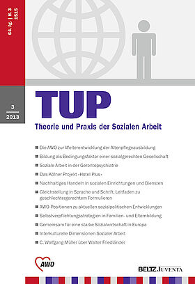 Theorie und Praxis der sozialen Arbeit 3/13