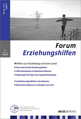 Forum Erziehungshilfen 1/2016