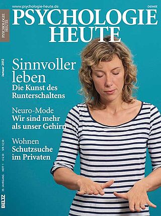 Psychologie Heute 1/2012: Sinnvoller Leben