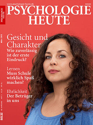 Psychologie Heute 3/2013: Gesicht und Charakter