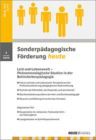 Sonderpädagogische Förderung 3/2023