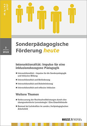 Sonderpädagogische Förderung 2/2015