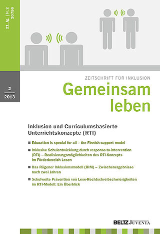 Gemeinsam Leben 2/2013