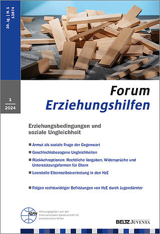 Forum Erziehungshilfen 1/2024