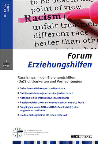 Forum Erziehungshilfen 1/2022