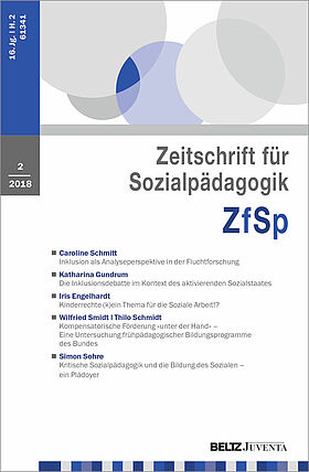 Zeitschrift für Sozialpädagogik 2/2018