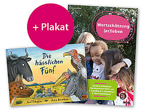 Wertschätzung (er)leben mit 8 Kita-Projektideen und dem Bilderbuch »Die hässlichen Fünf« von Axel Scheffler und Julia Donaldson