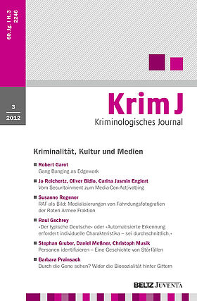 Kriminologisches Journal 3/2012