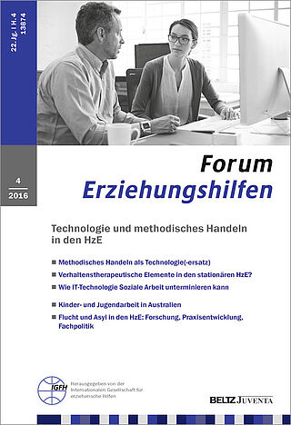 Forum Erziehungshilfen 4/2016