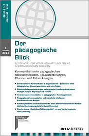 Der pädagogische Blick 4/2024
