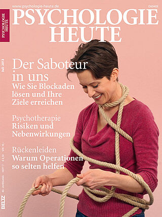 Psychologie Heute 7/2013: Der Saboteur in uns