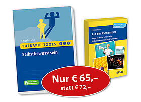 »Auf der Sonnenseite. 60 Übungen« und »Therapie-Tools Selbstbewusstsein«