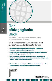 Der pädagogische Blick 2/2023