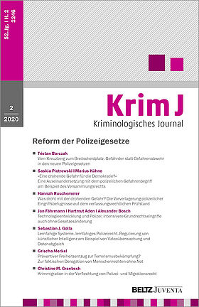 Kriminologisches Journal 2/2020