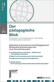 Der pädagogische Blick 2/2020