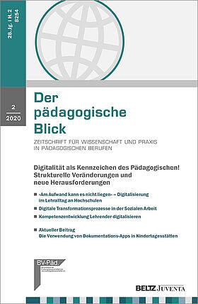 Der pädagogische Blick 2/2020