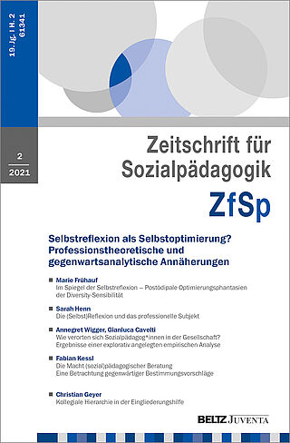 Zeitschrift für Sozialpädagogik 2/2021