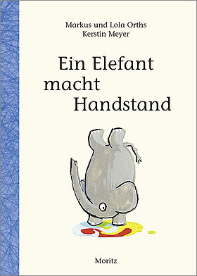 Ein Elefant macht Handstand