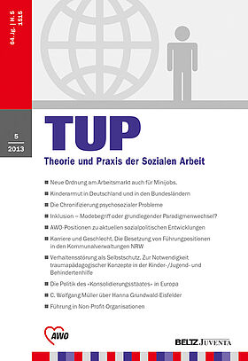 Theorie und Praxis der sozialen Arbeit 5/13