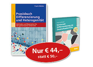 »Praxisbuch Differenzierung und Heterogenität« und »Kartenset Differenzierung im Deutschunterricht«