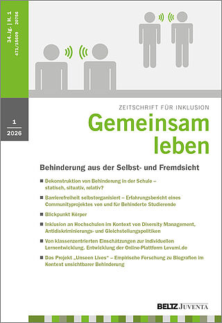 Gemeinsam leben 1/2026