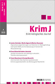 Kriminologisches Journal 2/2025