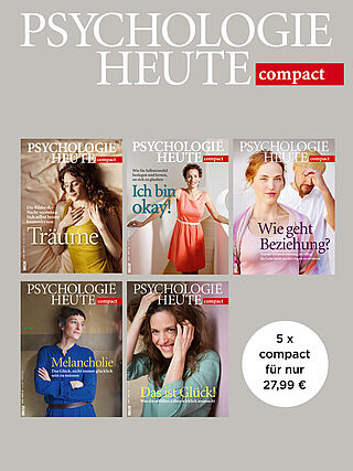 Psychologie Heute Compact - 5 Hefte zum Sonderpreis