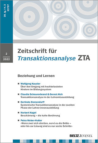 Zeitschrift für Transaktionsanalyse 2/2022