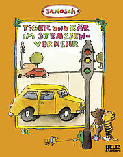 Tiger und Bär im Straßenverkehr