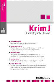 Kriminologisches Journal 2/2023