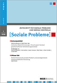 Soziale Probleme 1/2026