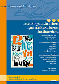 »12 things to do before you crash and burn« im Unterricht