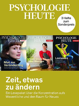 Psychologie Heute: Zeit, etwas zu ändern