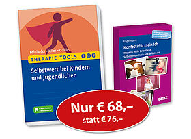 »Konfetti für mein Ich. 60 Übungen« und »Therapie-Tools Selbstwert bei Kindern und Jugendlichen«