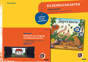Bilderbuchkarten »Superwurm« von Axel Scheffler und Julia Donaldson