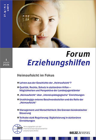 Forum Erziehungshilfen 1/2021