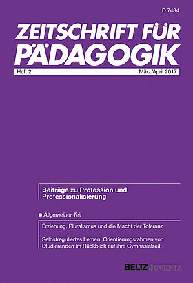 Zeitschrift für Pädagogik 2/2017
