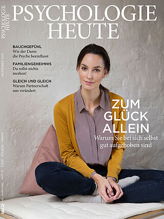 Psychologie Heute 12/2015: Zum Glück allein