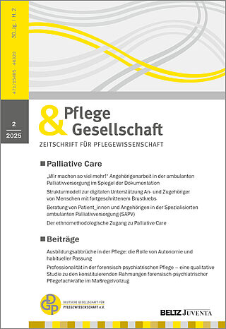 Pflege & Gesellschaft 2/2025
