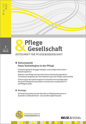 Pflege & Gesellschaft 3/2019