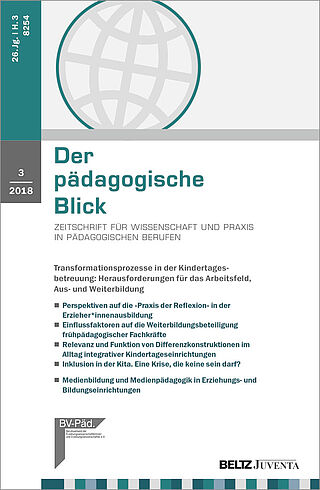 Der pädagogische Blick 3/2018