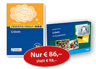 »Grübeln. 75 Therapiekarten« und »Therapie-Tools Grübeln«