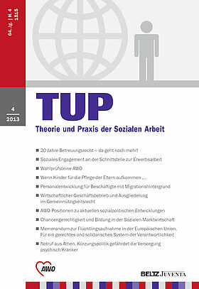 Theorie und Praxis der sozialen Arbeit 4/2013