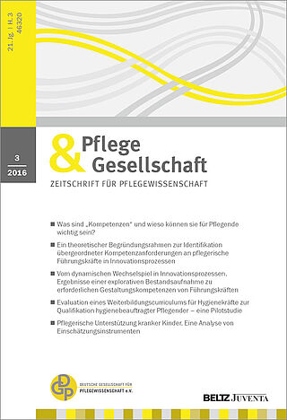 Pflege & Gesellschaft 3/2016